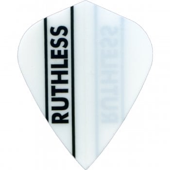 Ruthless Solid Panel 100 Micron Kite Dart Flights White