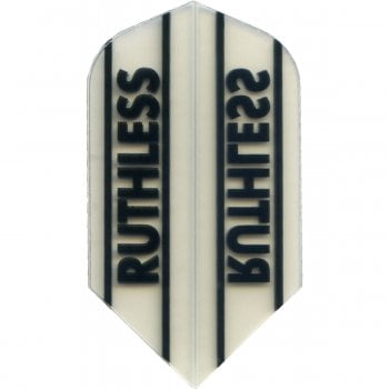 Ruthless Clear Panel 100 Micron Slim Dart Flights Clear