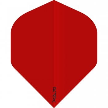 Ruthless R4X Transparent 100 Micron Standard Dart Flights Red