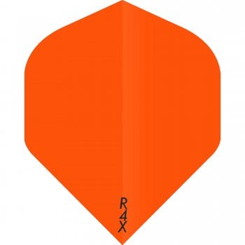 Ruthless R4X Transparent 100 Micron Standard Dart Flights Orange