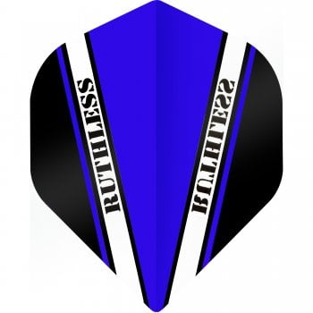 Ruthless V100 Pro 100 Micron Standard Dart Flights Blue