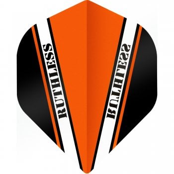 Ruthless V100 Pro 100 Micron Standard Dart Flights Orange