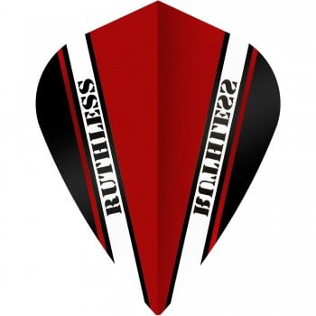 Ruthless V100 Pro 100 Micron Kite Dart Flights Red