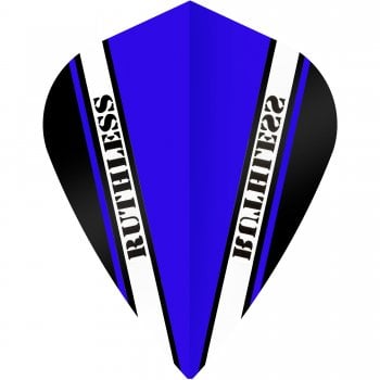 Ruthless V100 Pro 100 Micron Kite Dart Flights Blue