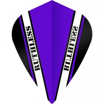 Ruthless V100 Pro 100 Micron Kite Dart Flights Purple