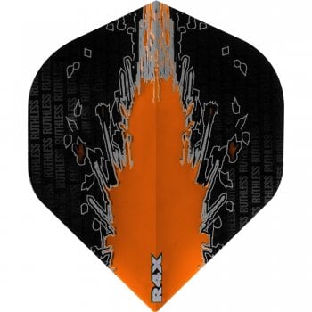 Ruthless High Impact Standard Dart Flights Orange