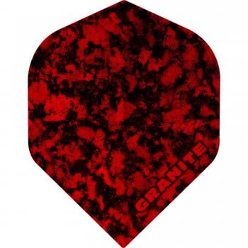 Ruthless Granite Standard Dart Flights Red