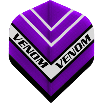 Ruthless Venom 150 Micron Standard Dart Flights Purple