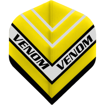 Ruthless Venom 150 Micron Standard Dart Flights Yellow