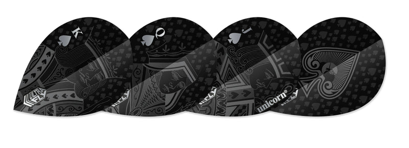 Unicorn Ultrafly Royal Flush Spades Dart Flights Pear