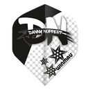 Winmau Rhino 100 Micron Dart Flights - Standard - Danny Noppert - Black