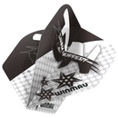 Winmau Rhino 100 Micron Dart Flights - Standard - Danny Noppert - Black