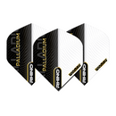 Winmau Rhino 100 Micron Dart Flights - Standard - Palladium - Black