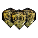 Winmau Rock Legends 100 Micron Dart Flights - Standard - Motorhead - Multi