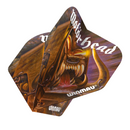 Winmau Rock Legends 100 Micron Dart Flights - Standard - Motorhead - Multi