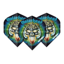 Winmau Rock Legends 100 Micron Dart Flights - Standard - Motorhead - Multi