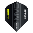 Winmau Prism Alpha 100 Micron Dart Flights - Standard - MVG - Black