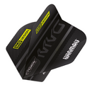 Winmau Prism Alpha 100 Micron Dart Flights - Standard - MVG - Black