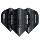 Winmau Prism Alpha 100 Micron Dart Flights - Standard - MVG - Black
