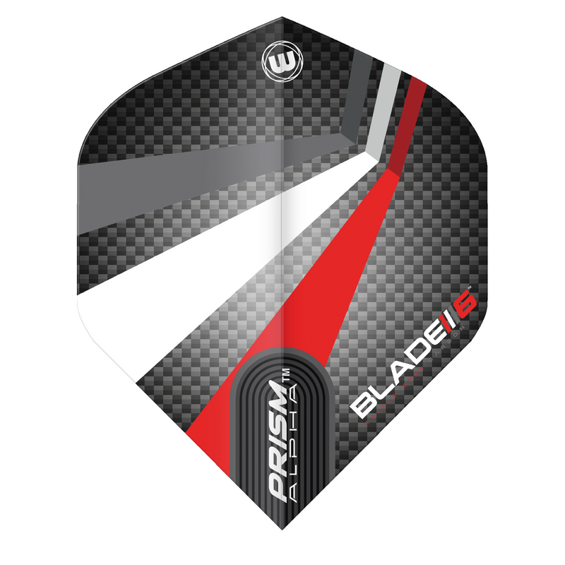 Winmau Prism Alpha 100 Micron Dart Flights - Standard - Blade6 - Muti