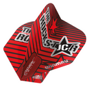 Winmau Prism Delta 100 Micron Dart Flights - Standard - Joe Cullen - Red