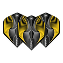 Winmau Prism Delta 100 Micron Dart Flights - Standard - Yellow