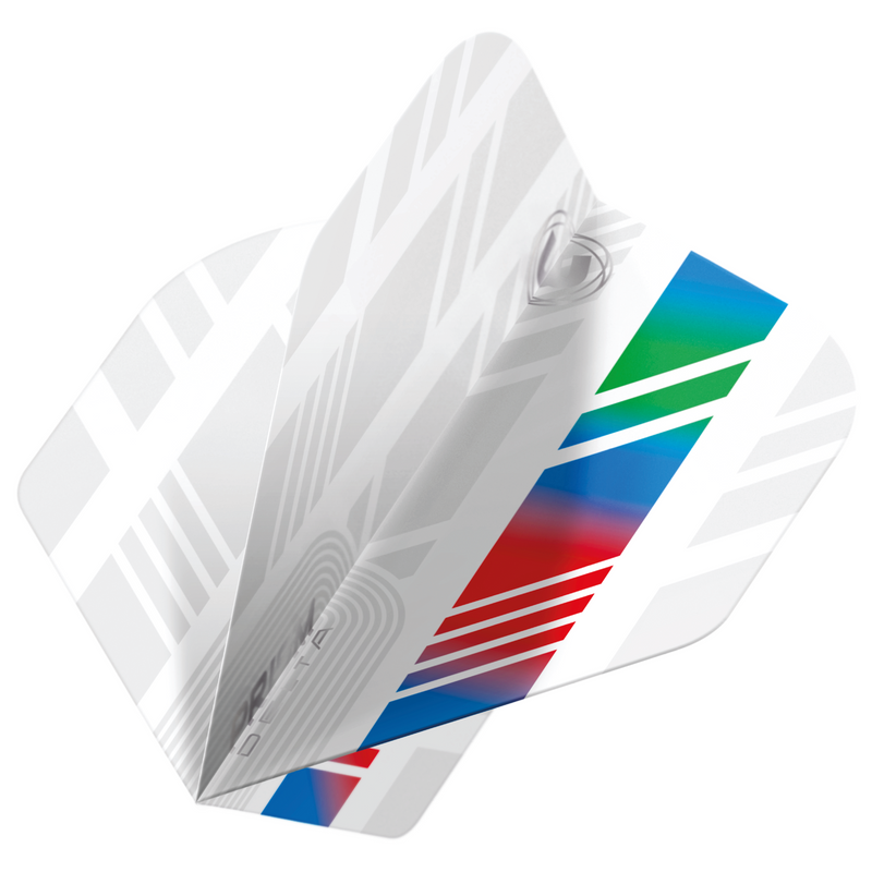 Winmau Prism Delta 100 Micron Dart Flights - Standard - White