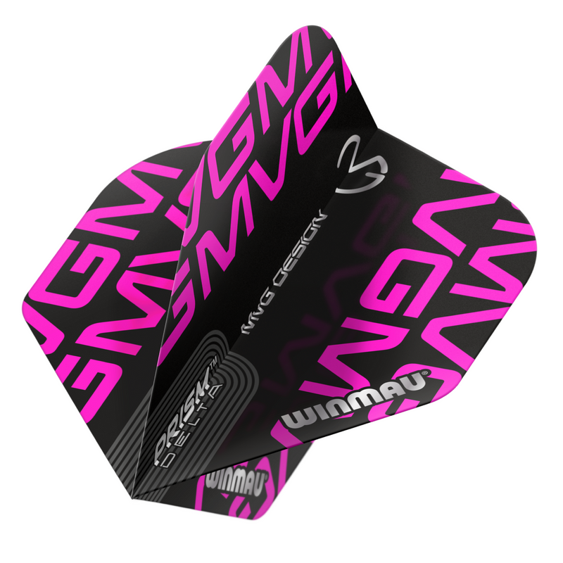 Winmau Prism Delta 100 Micron Dart Flights - Standard - MVG - Purple