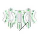 Winmau Prism Zeta 100 Micron Dart Flights - Standard - White