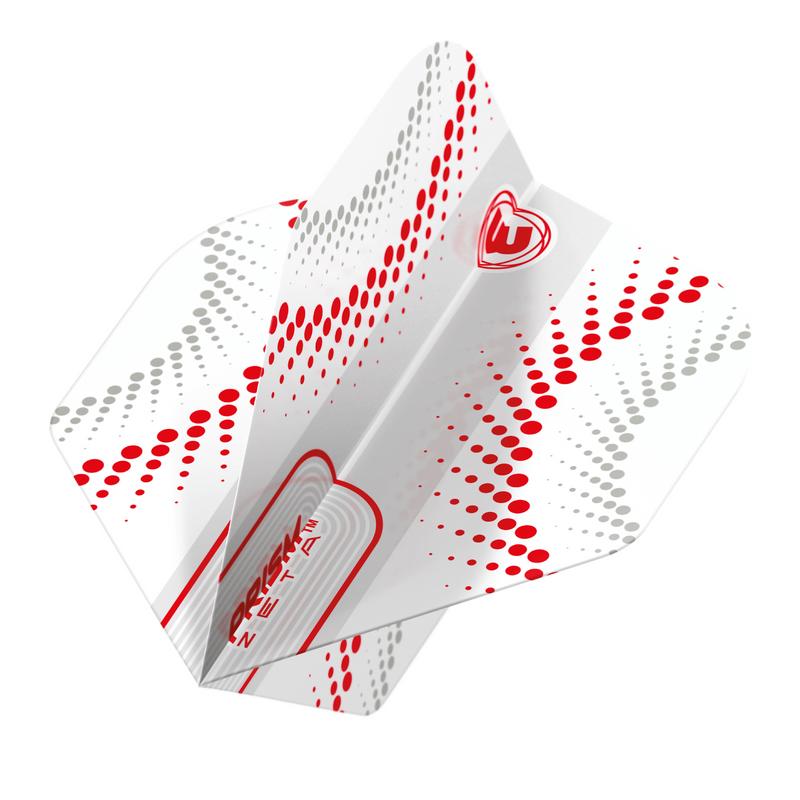 Winmau Prism Zeta 100 Micron Dart Flights - Standard - White