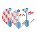 Winmau Prism Zeta 100 Micron Dart Flights - Standard - PDC - White