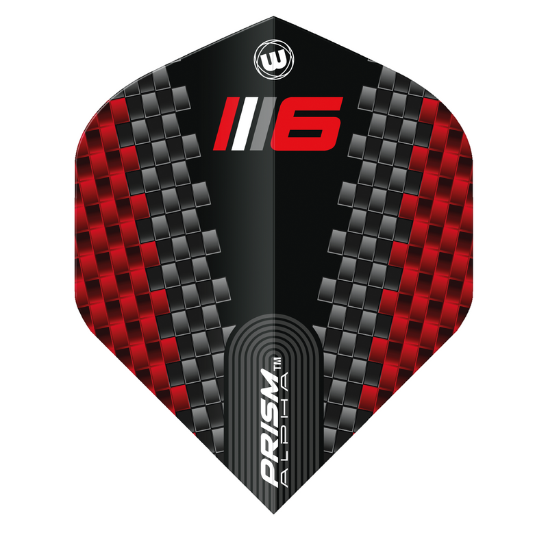 Winmau Prism Alpha 100 Micron Dart Flights - Standard - Blade6 - Muti