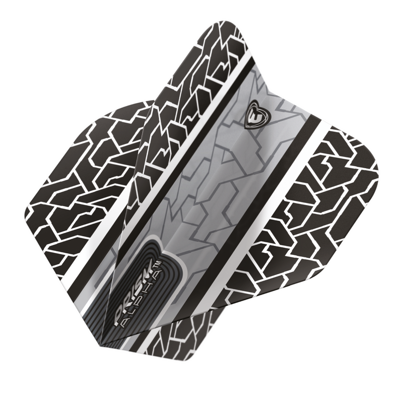 Winmau Prism Alpha 100 Micron Dart Flights - Standard - Grey