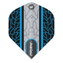 Winmau Prism Alpha 100 Micron Dart Flights - Standard - Blue