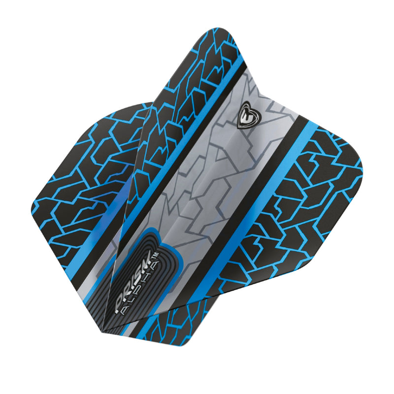 Winmau Prism Alpha 100 Micron Dart Flights - Standard - Blue