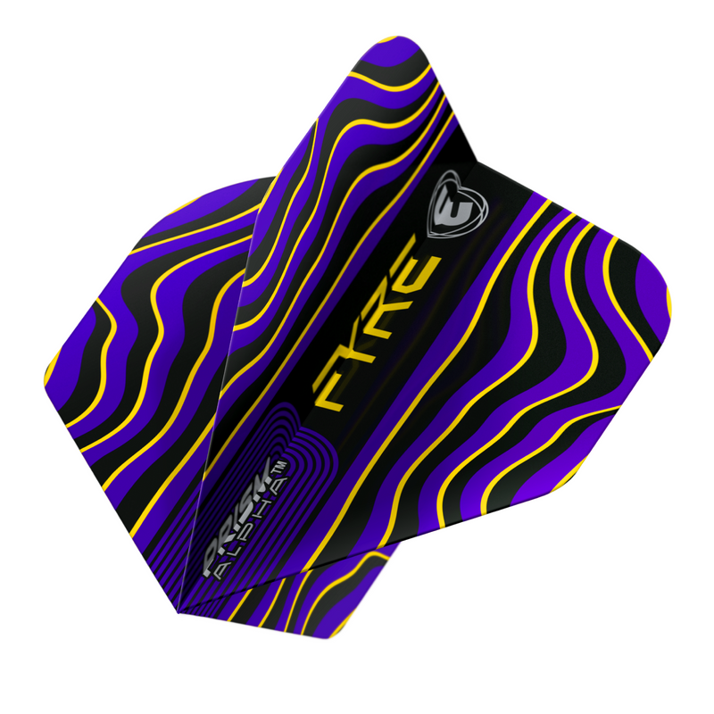 Winmau Prism Alpha 100 Micron Dart Flights - Standard - Fyre - Multi