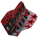 Winmau Prism Alpha 100 Micron Dart Flights - Standard - Joe Cullen - Grey