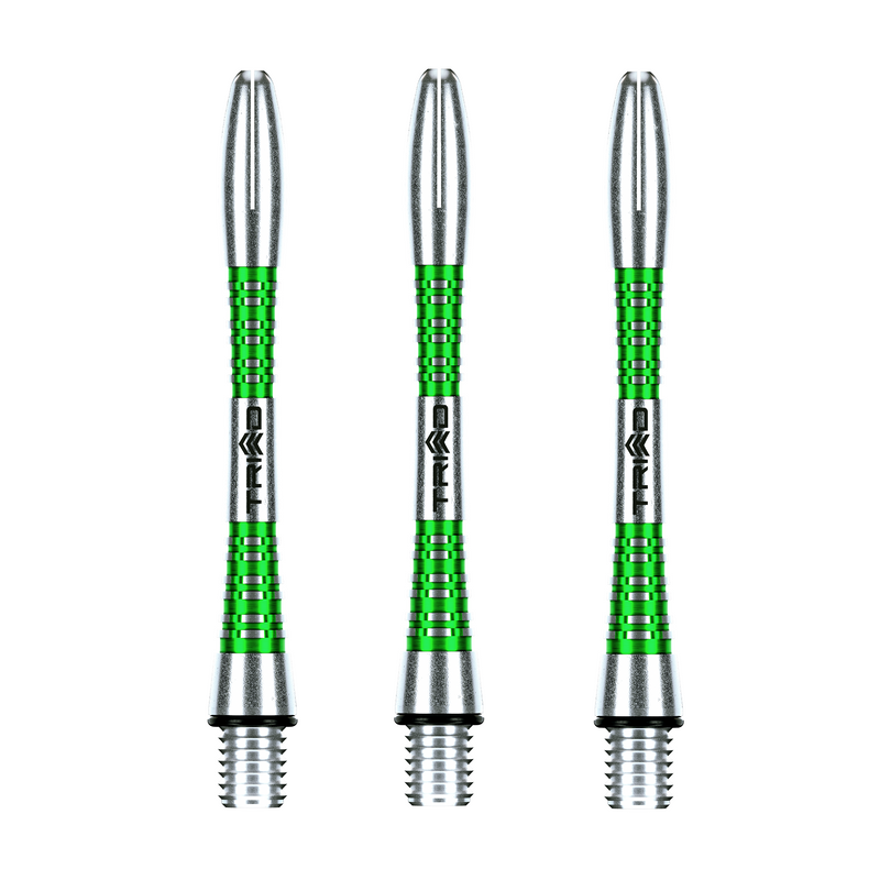 Winmau Triad Aluminium Dart Stems - Green