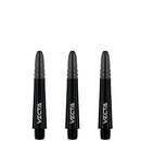 Winmau Vecta Polycarbonate & Alloy Dart Stems - Black with Black Top
