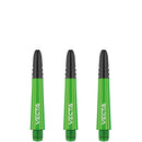 Winmau Vecta Polycarbonate & Alloy Dart Stems - Green with Black Top