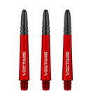 Winmau Vecta BLADE 6 Polycarbonate & Alloy Dart Stems - Red with Black Top