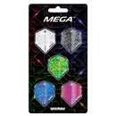 Winmau MEGA STANDARD Flight Collection Pack - 5 Designs