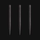 Winmau Plain Smooth Extra Long Black Dart Points 41mm