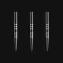Winmau Re-Grooved Black Dart Points 32mm