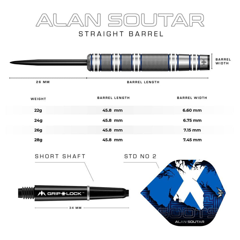 Alan Soutar Tungsten Darts