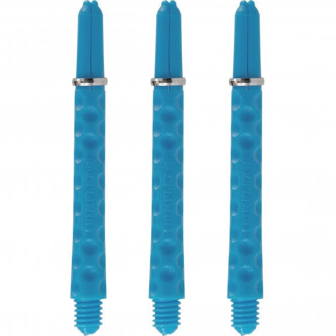 Harrows Dimplex Nylon Dart Stems With Rings - Aqua