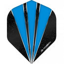 Mission Flare 100 Micron Standard Dart Flights Aqua