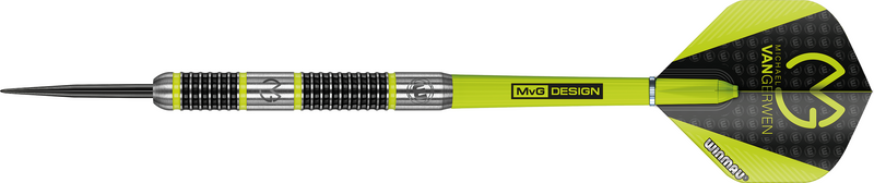 Winmau MVG Michael Van Gerwen Aspire 80% Tungsten Steel Tip Darts - 25 Gram