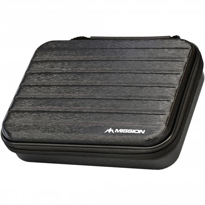 Mission ABS 4 Large Strong Darts Case - Metallic - Black