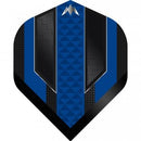 Mission Temple 100 Micron Standard Dart Flights Black Blue